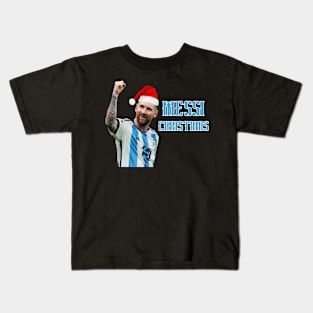 Funny Christmas Messi Christmas Gift Kids T-Shirt